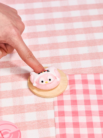 Cute Penguin with Kitten Hat Taba Squishy