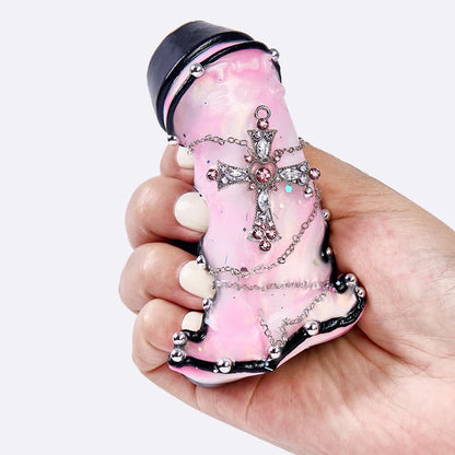 Pink Coffin Taba Squishy