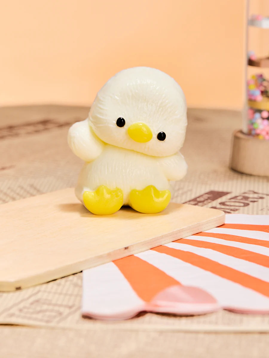 Cute White Duck Taba Squishy