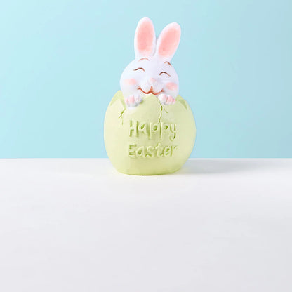 Bunny in Green Easter Egg Taba Squishy