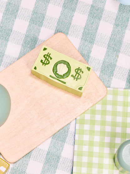Green Seashell Dollar Taba Squishy
