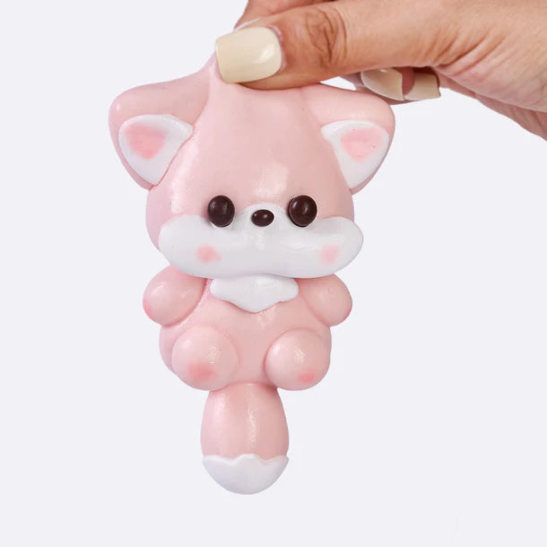 Pink Fox Taba Squishy