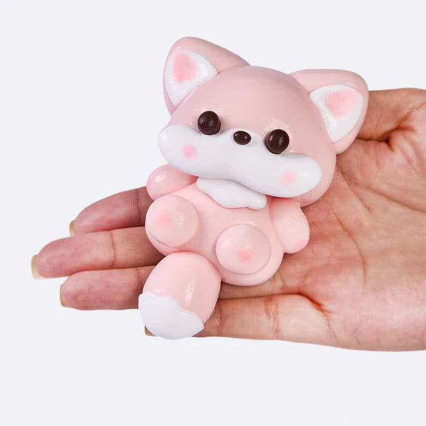 Pink Fox Taba Squishy