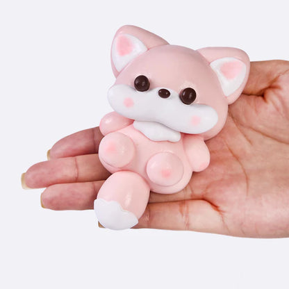 Pink Fox Taba Squishy