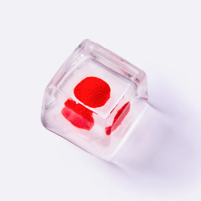Nested Strawberry Big Ice Cube Taba Squishy