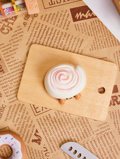 Cute Twisted Bun Squeeze Toys