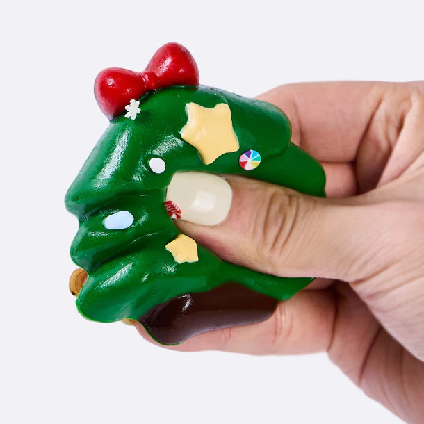 Dark Green Christmas Tree Taba Squishy