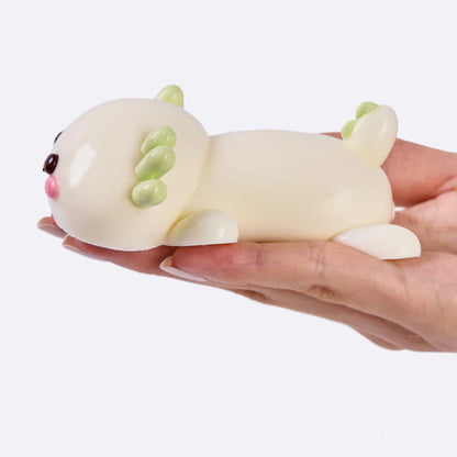 Beige Axolotl Taba Squishy