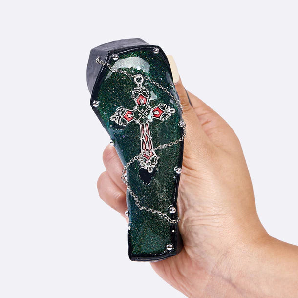 Dark Green Coffin Taba Squishy