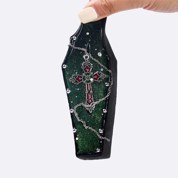Dark Green Coffin Taba Squishy