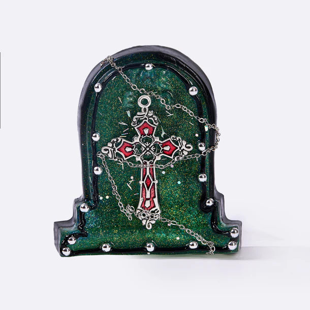Dark Green Tombstone Taba Squishy