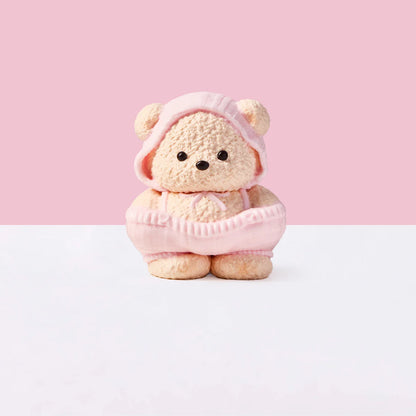 Beige Knitted Bear Taba Squishy
