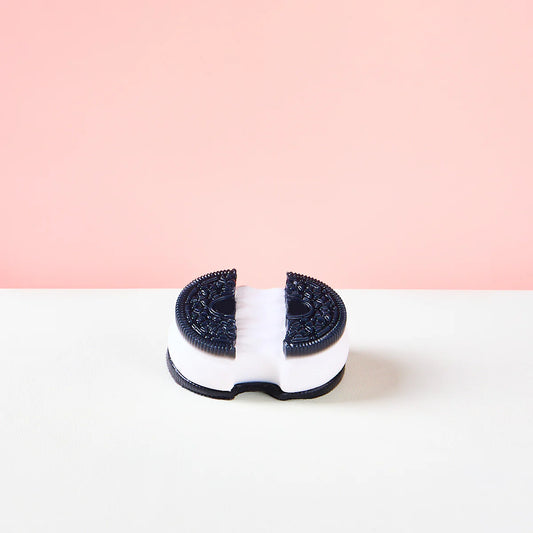 Black-white Stretchy Cookie Sandwich Taba Squishy