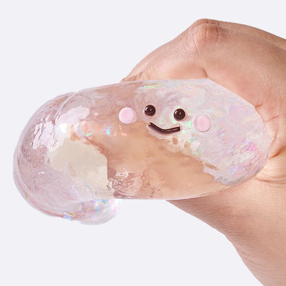 Blingbling Clear Octopus Taba Squishy