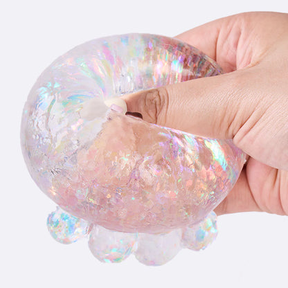 Blingbling Clear Octopus Taba Squishy