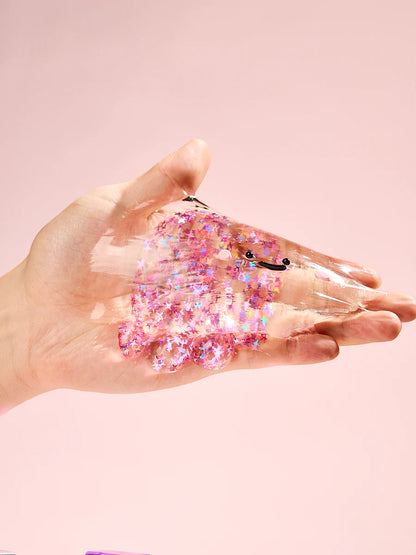 Blingbling Fuchsia Octopus Taba Squishy