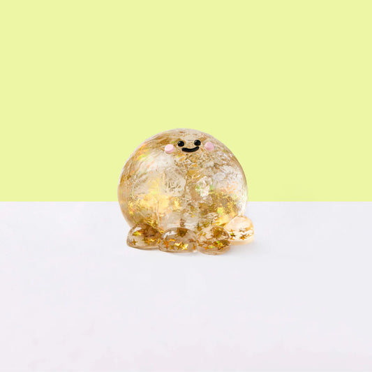 Blingbling Gold Octopus Taba Squishy