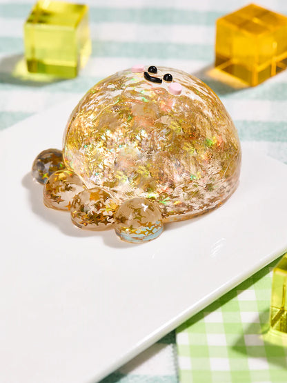 Blingbling Gold Octopus Taba Squishy