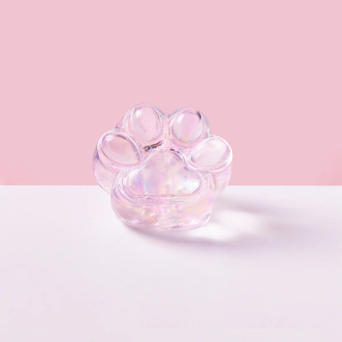 Blingbling Pink Paw Taba Squishy