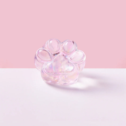 Blingbling Pink Paw Taba Squishy