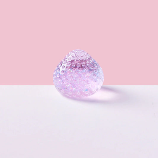 Blingbling Purple Little Strawberry Taba Squishy