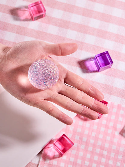 Blingbling Purple Little Strawberry Taba Squishy