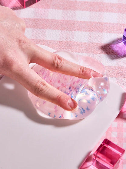 Blingbling Purple Pudding Taba Squishy