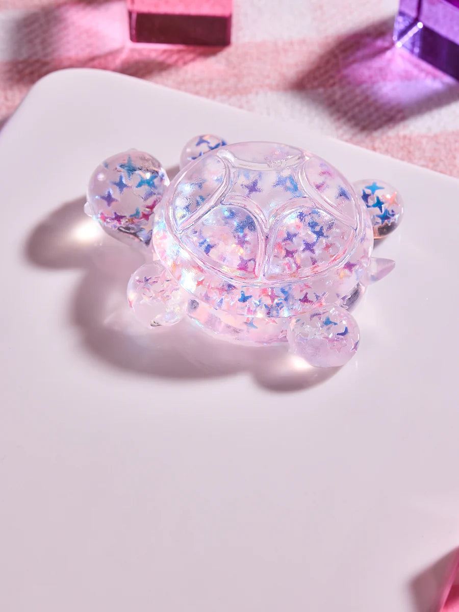 Blingbling Purple Turtle Taba Squishy