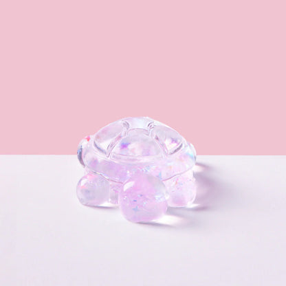 Blingbling Purple Turtle Taba Squishy