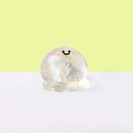 Blingbling Transparent-colorful Octopus Taba Squishy