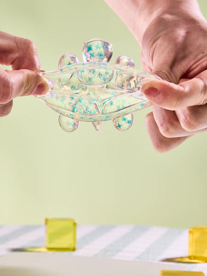 Blingbling Yellow Turtle Taba Squishy