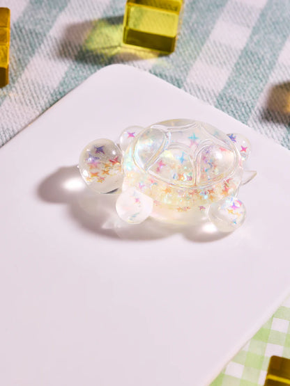 Blingbling Yellow Turtle Taba Squishy