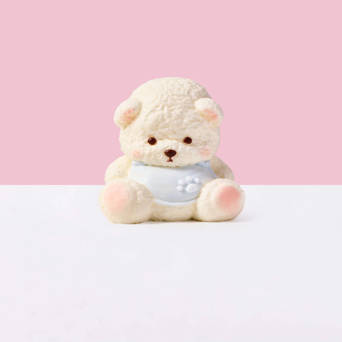 Blue Bib Bear Taba Squishy