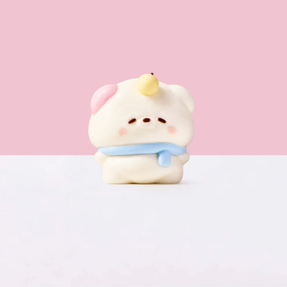 Blue Scarf Bear Taba Squishy