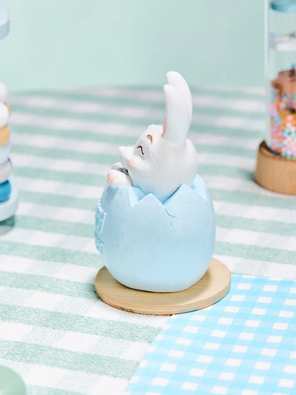 Bunny in Blue Easter Egg Taba Squishy