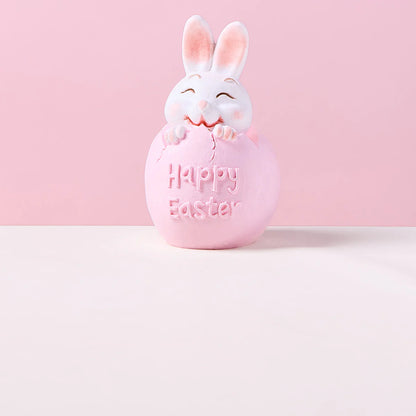 Bunny in Pink Easter Egg Taba Squishy