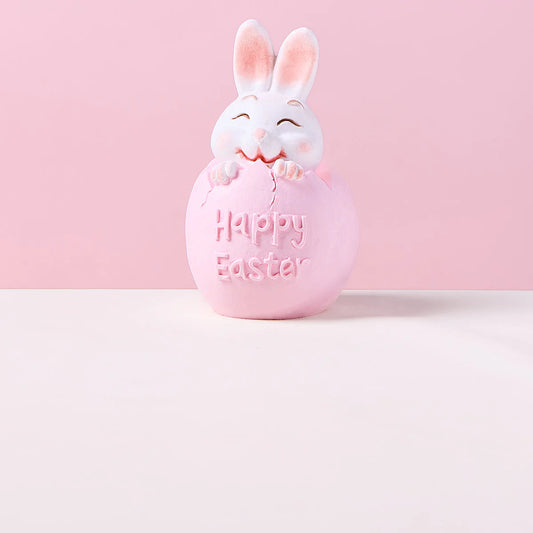 Bunny in Pink Easter Egg Taba Squishy