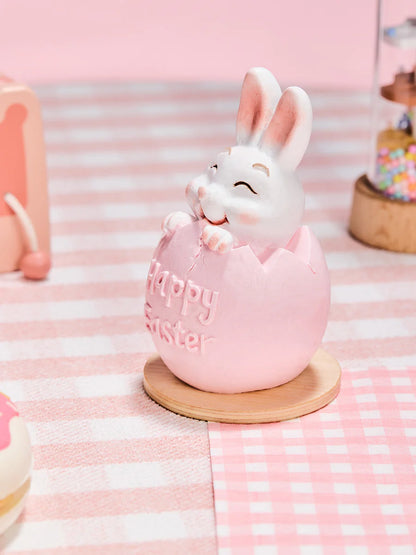Bunny in Pink Easter Egg Taba Squishy