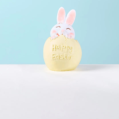 Bunny in Yellow Easter Egg Taba Squishy
