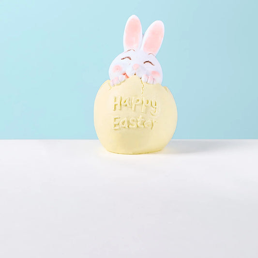 Bunny in Yellow Easter Egg Taba Squishy