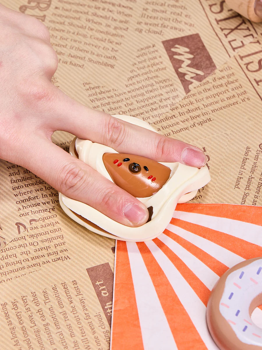Capybara Toast Taba Squishy