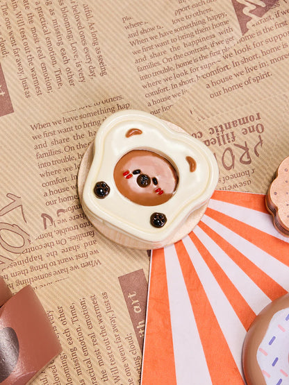 Capybara Toast Taba Squishy