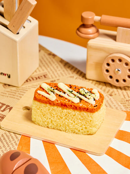 Cheese Rice Ball Taba Squishy