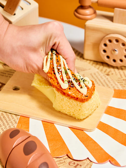 Cheese Rice Ball Taba Squishy