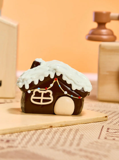 Chocolate Snow Cottage Taba Squishy