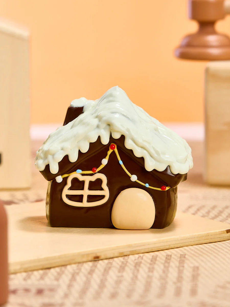 Chocolate Snow Cottage Taba Squishy
