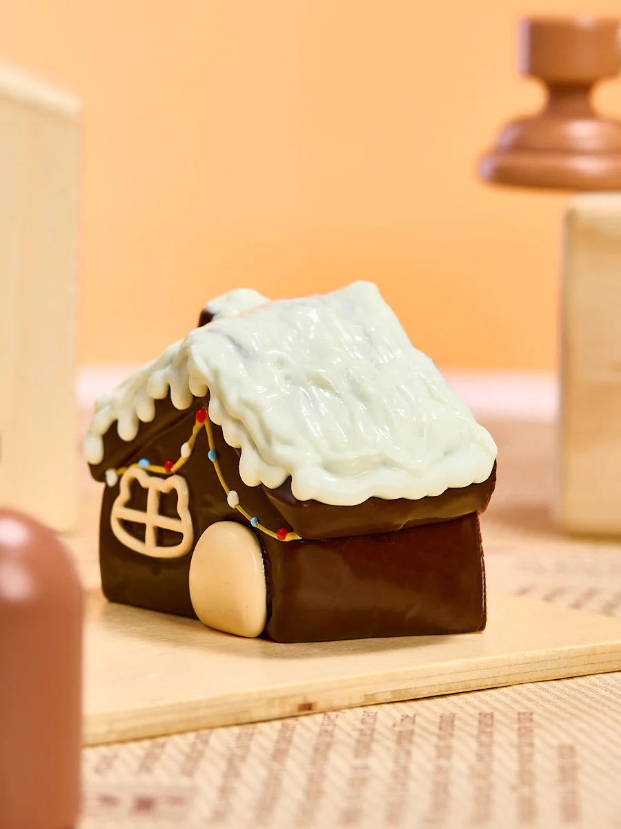 Chocolate Snow Cottage Taba Squishy