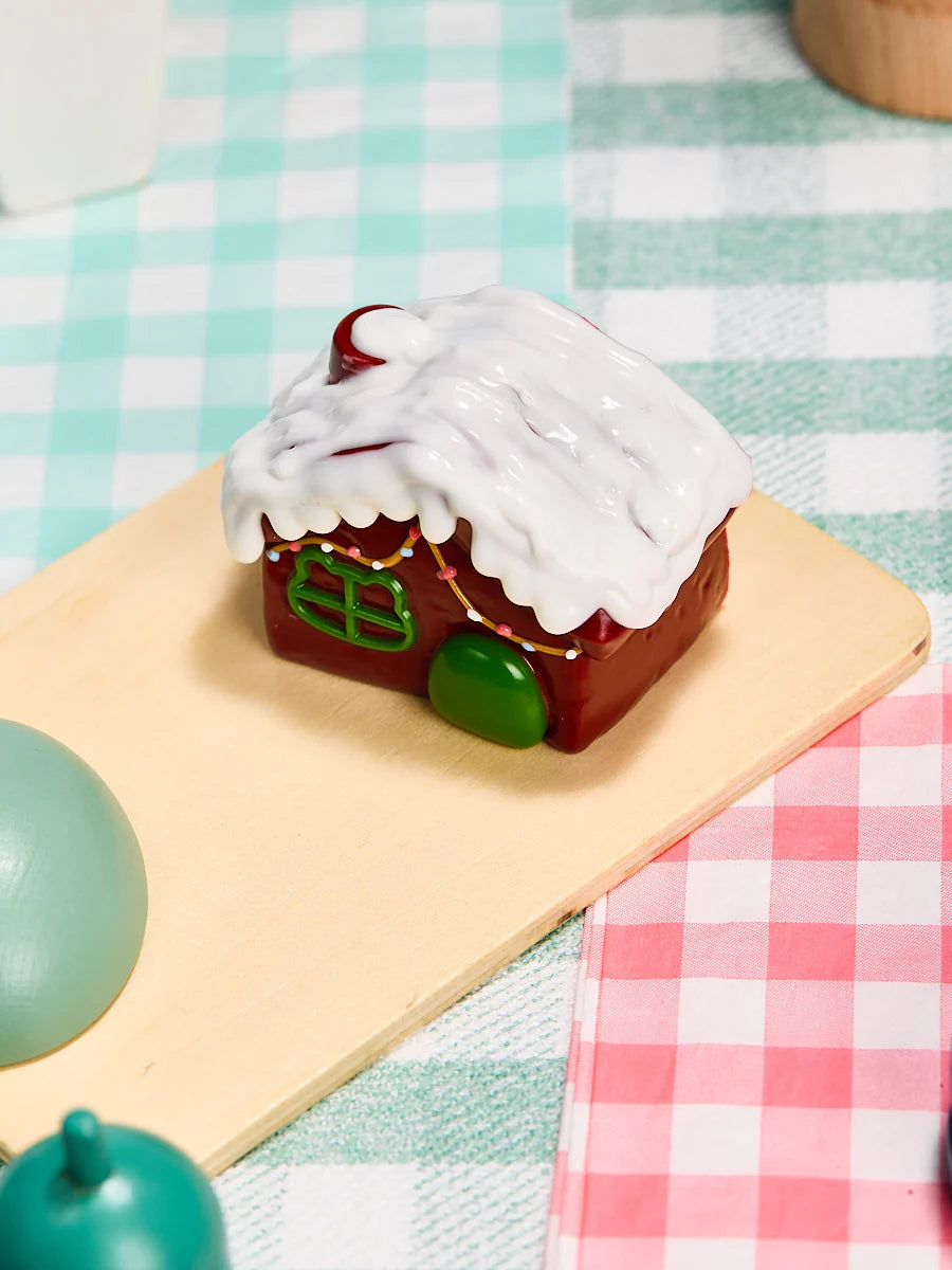 Chocolate Snow Cottage Taba Squishy