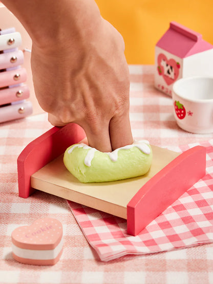 Creamy Matcha Cake Rolls Taba Squishy