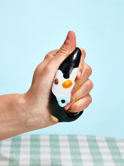 Cute Black Penguin Taba Squishy